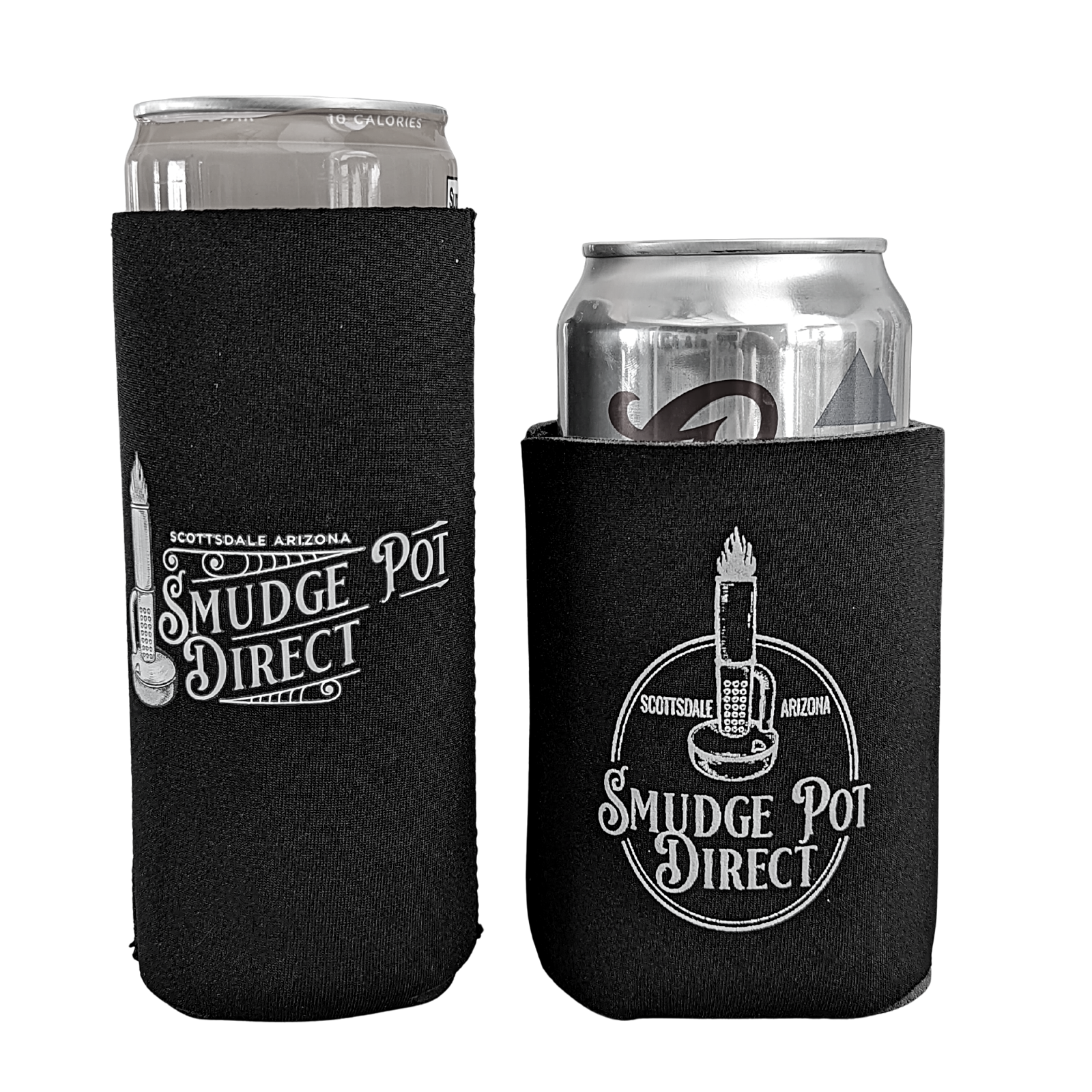 12 oz Insulated Can Koozie – Smudge Pot Direct