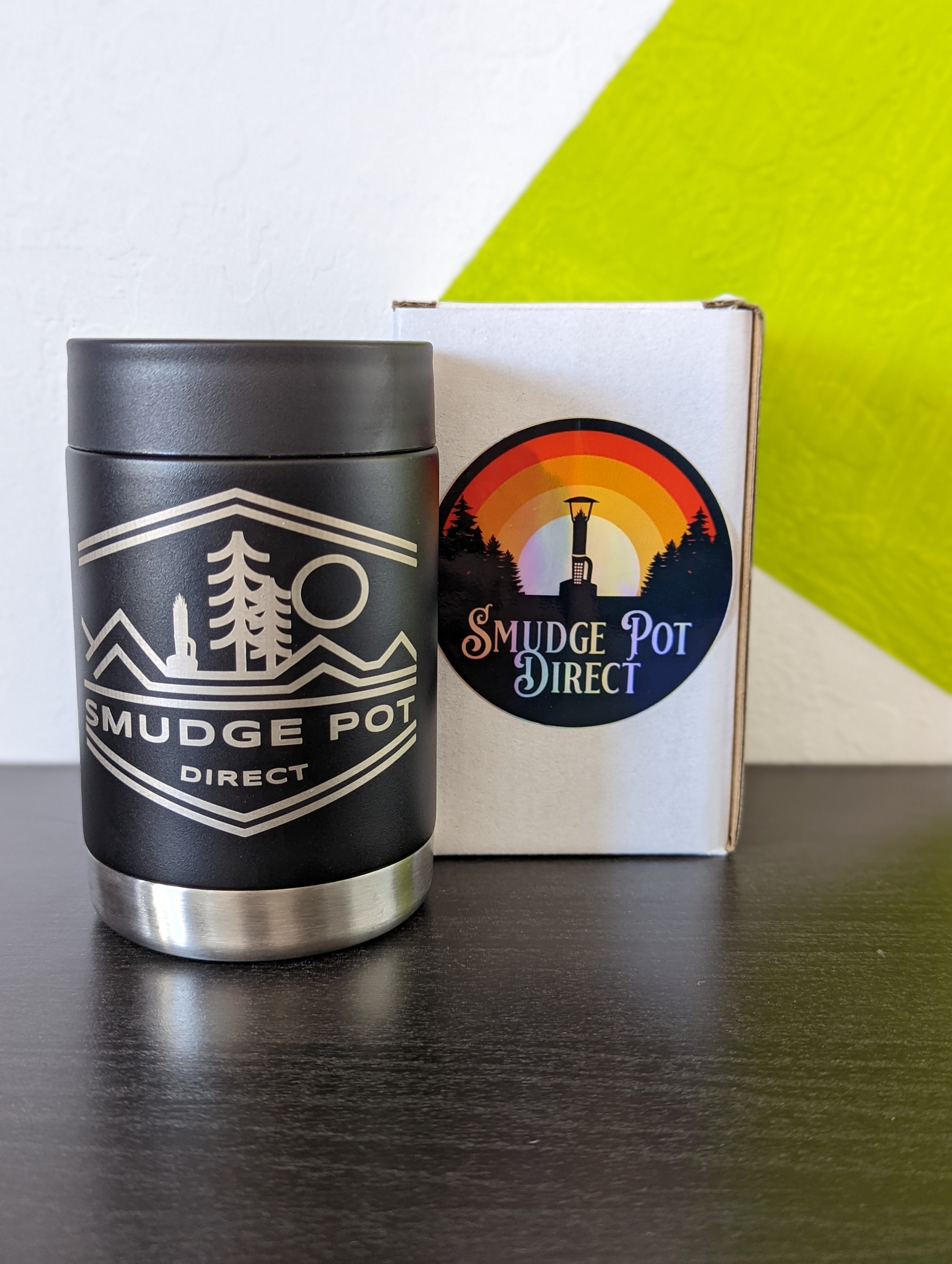 12 oz Insulated Can Koozie – Smudge Pot Direct