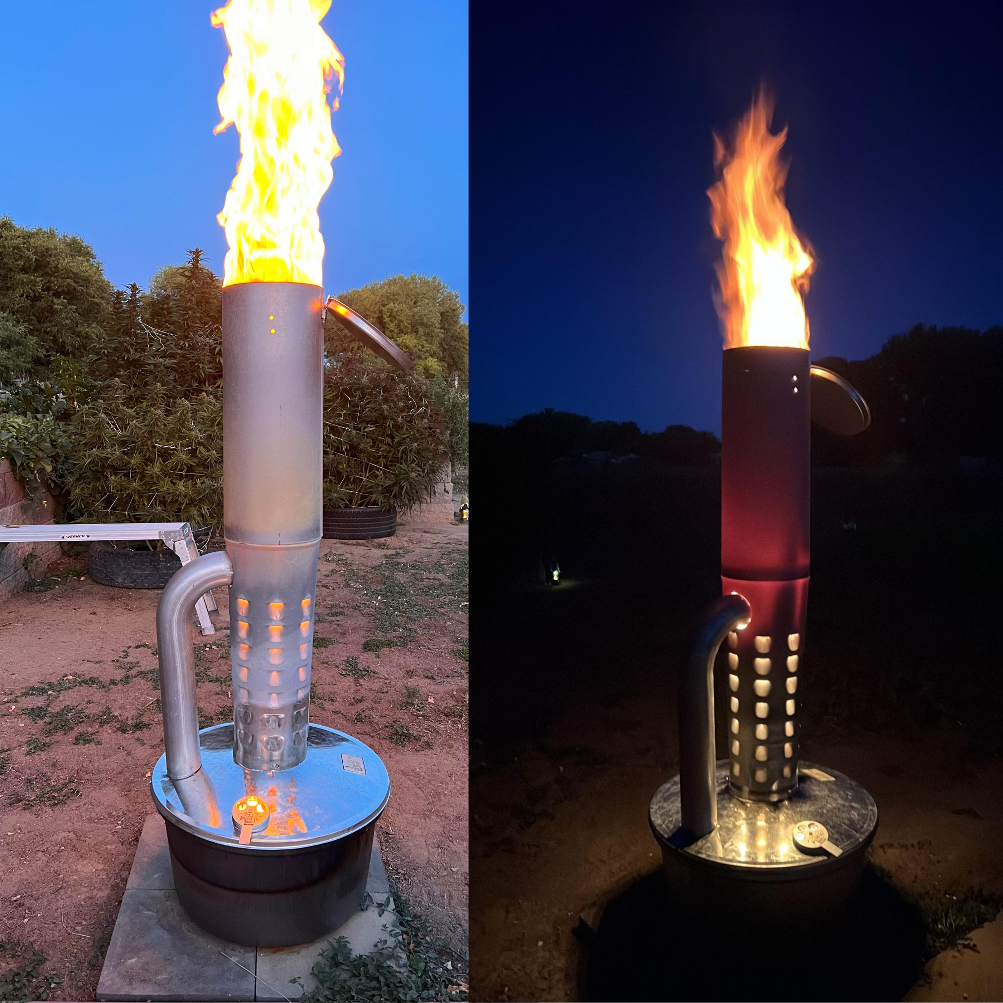 Smudge Pot Direct® Patented Gen2 Smudge Pot Outdoor Heater NEW