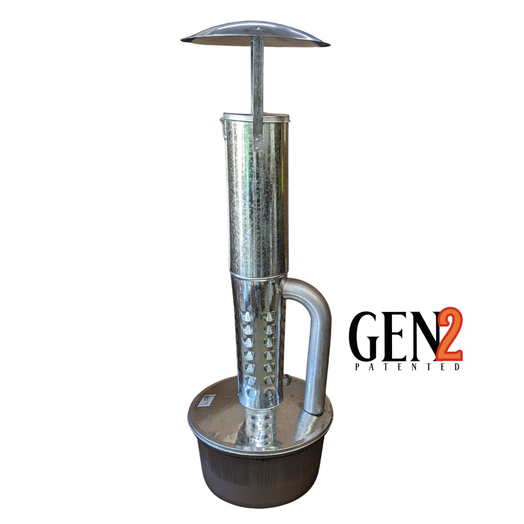 Smudge Pot Direct Patented Gen2 Smudge Pot Outdoor Heater with Heat D