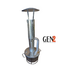 Load image into Gallery viewer, Smudge Pot Direct® Patented Gen2 Smudge Pot Outdoor Heater with Stand and Heat Dish NEW
