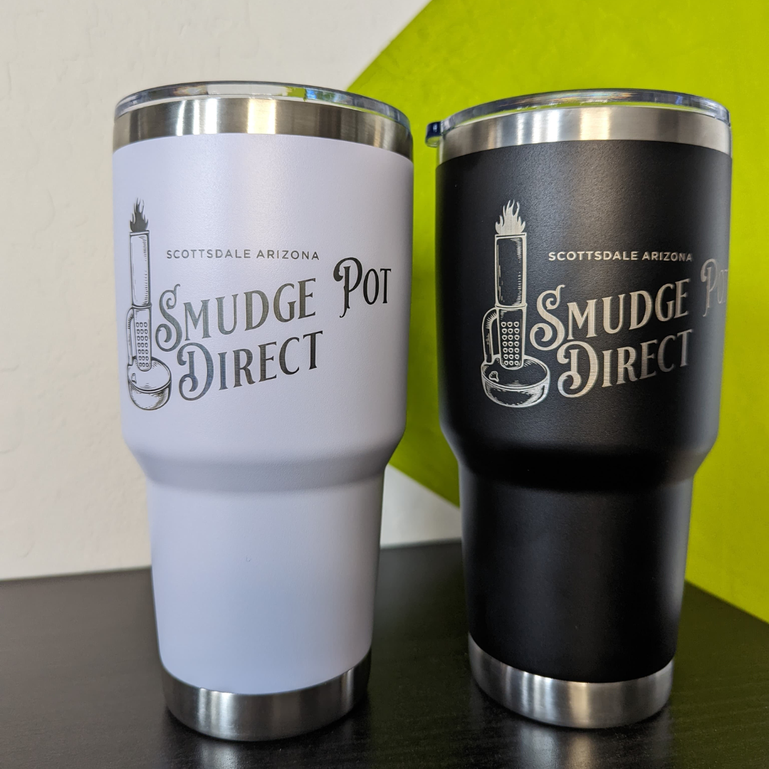 Smudge Pot Direct™ 30oz Stainless Steel Tumbler