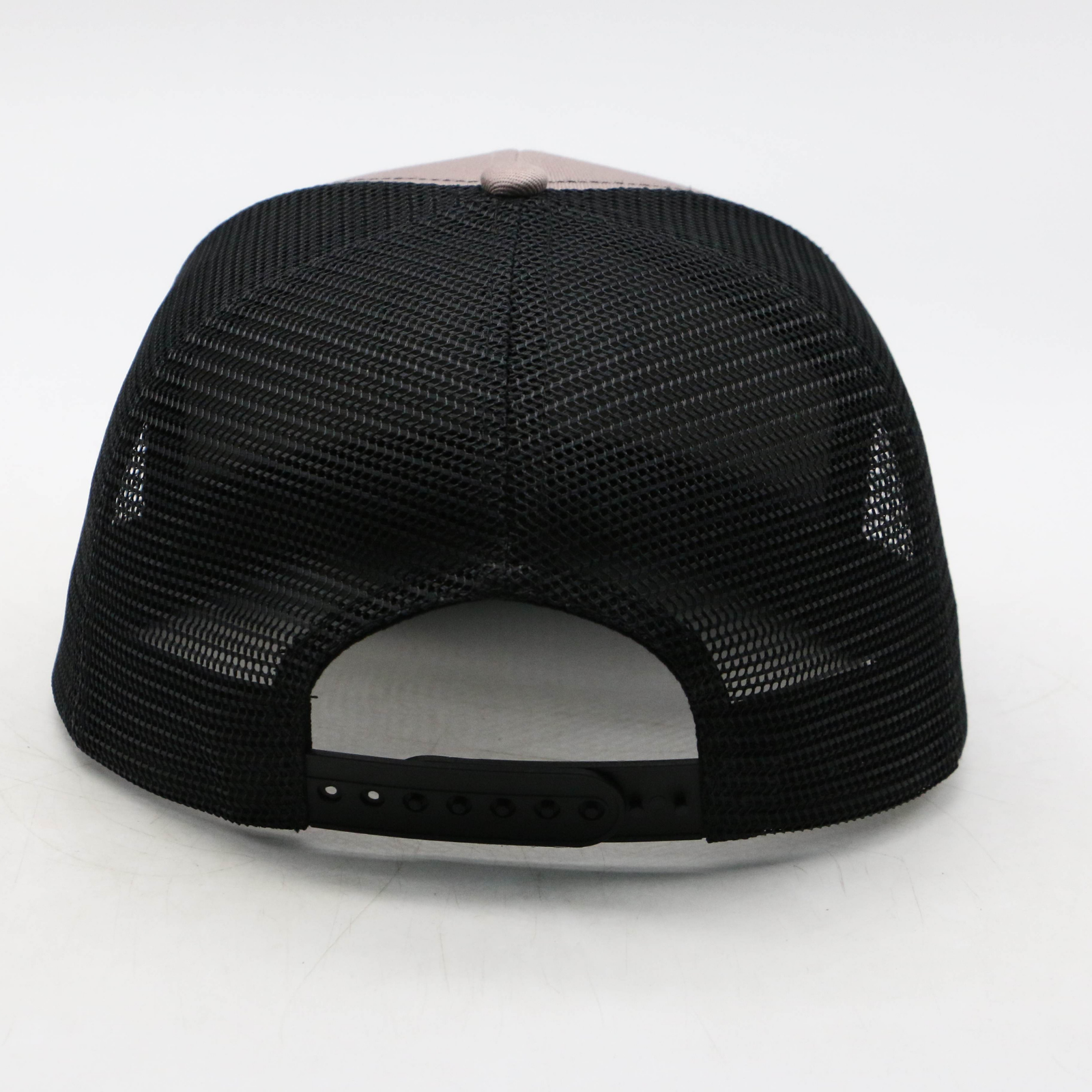 Blue Camping Patch-7 Panel Trucker Hat