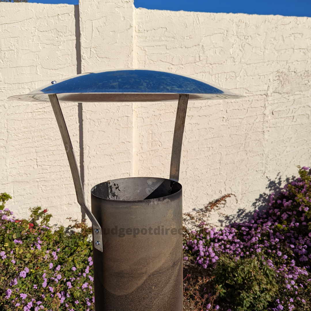Smudge Pot Direct® Heat Deflection Dish for new and old Smudge Pots