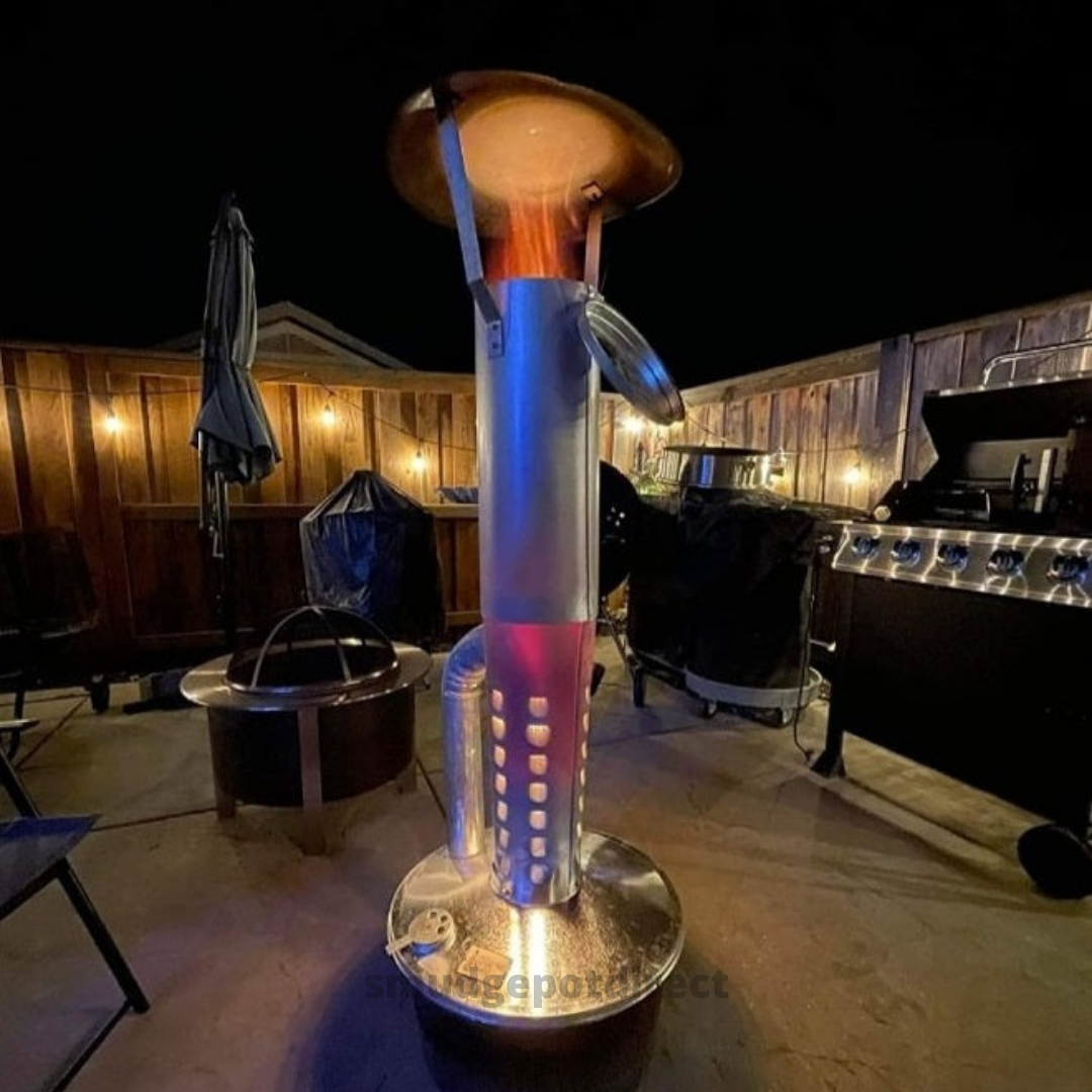 Smudge Pot Direct® Smudge Pot Outdoor Heater with Heat Dish NEW