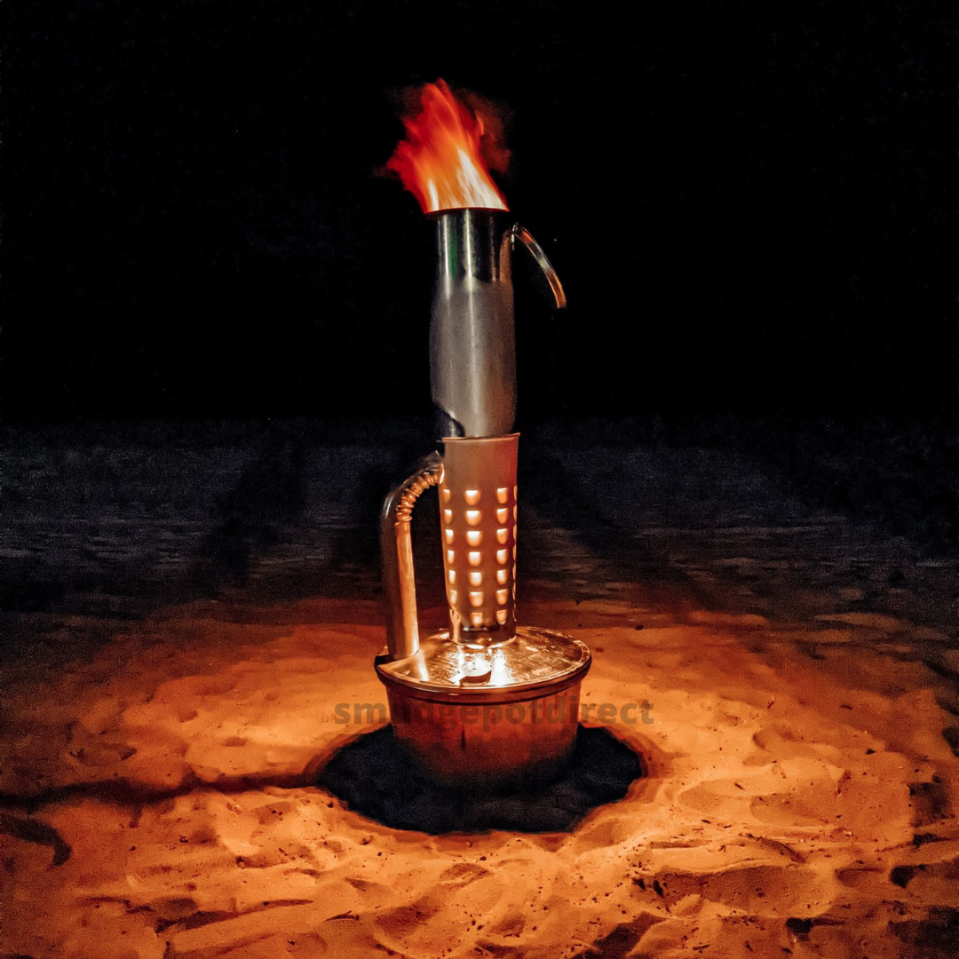 Smudge Pot Outdoor Heater NEW Smudge Pot Direct Orchard Heater