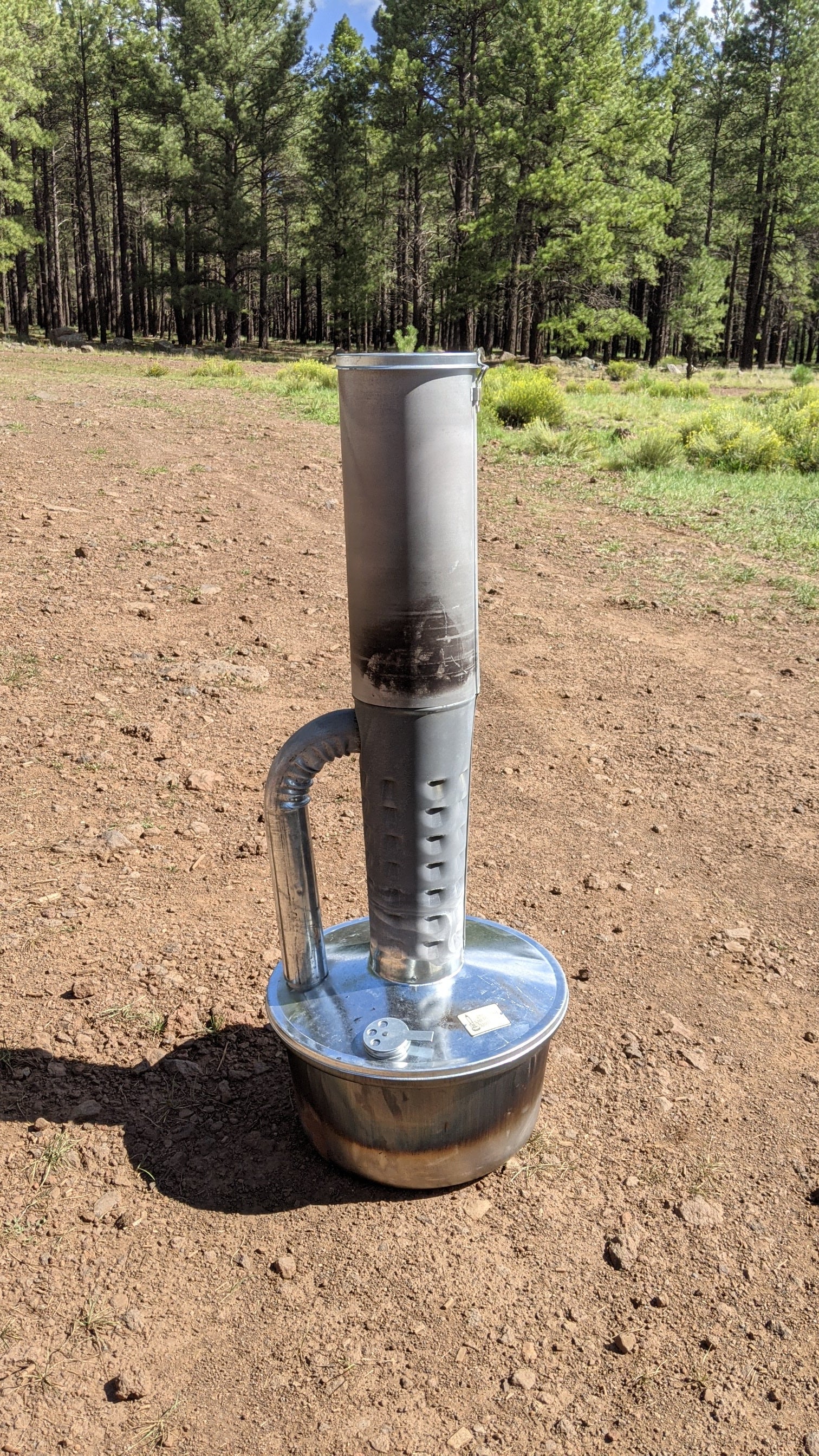 Smudge Pot Outdoor Heater Demo Unit