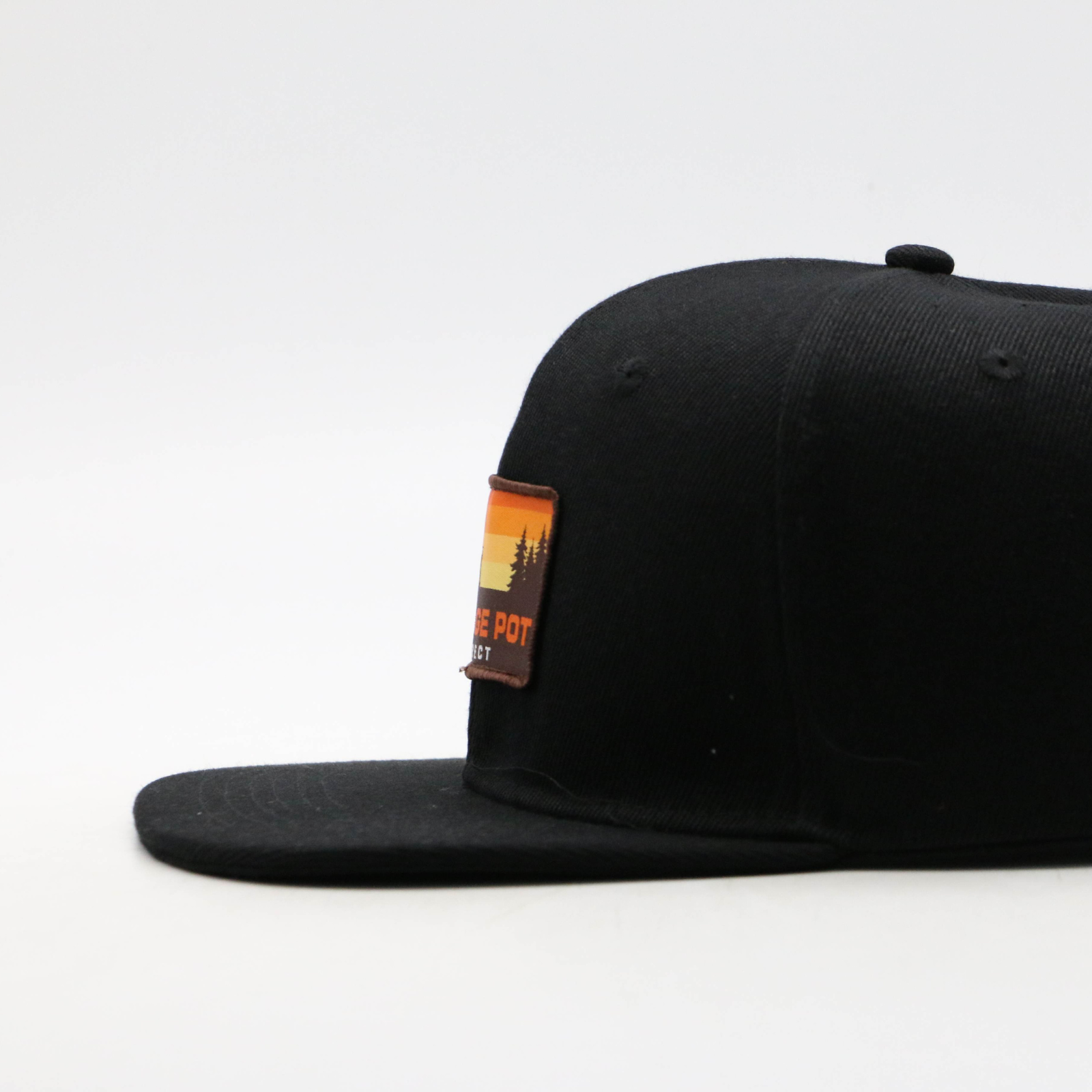 Orange Smudge Trailer Patch- Flat Bill Hat
