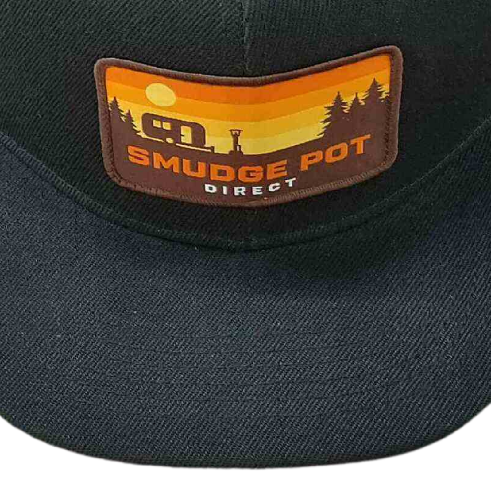 Orange Smudge Trailer Patch- Flat Bill Hat