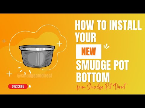Brand New Replacement Bottom For Vintage Smudge Pot